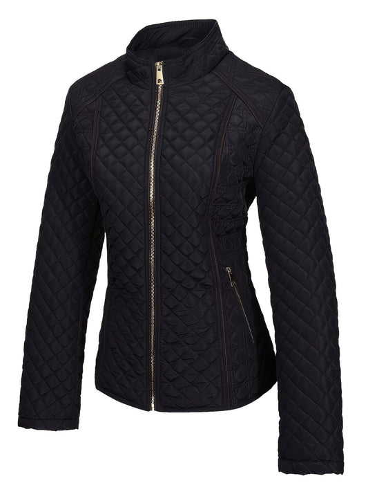 WW | Recycled quilted down jacket with zip and pockets