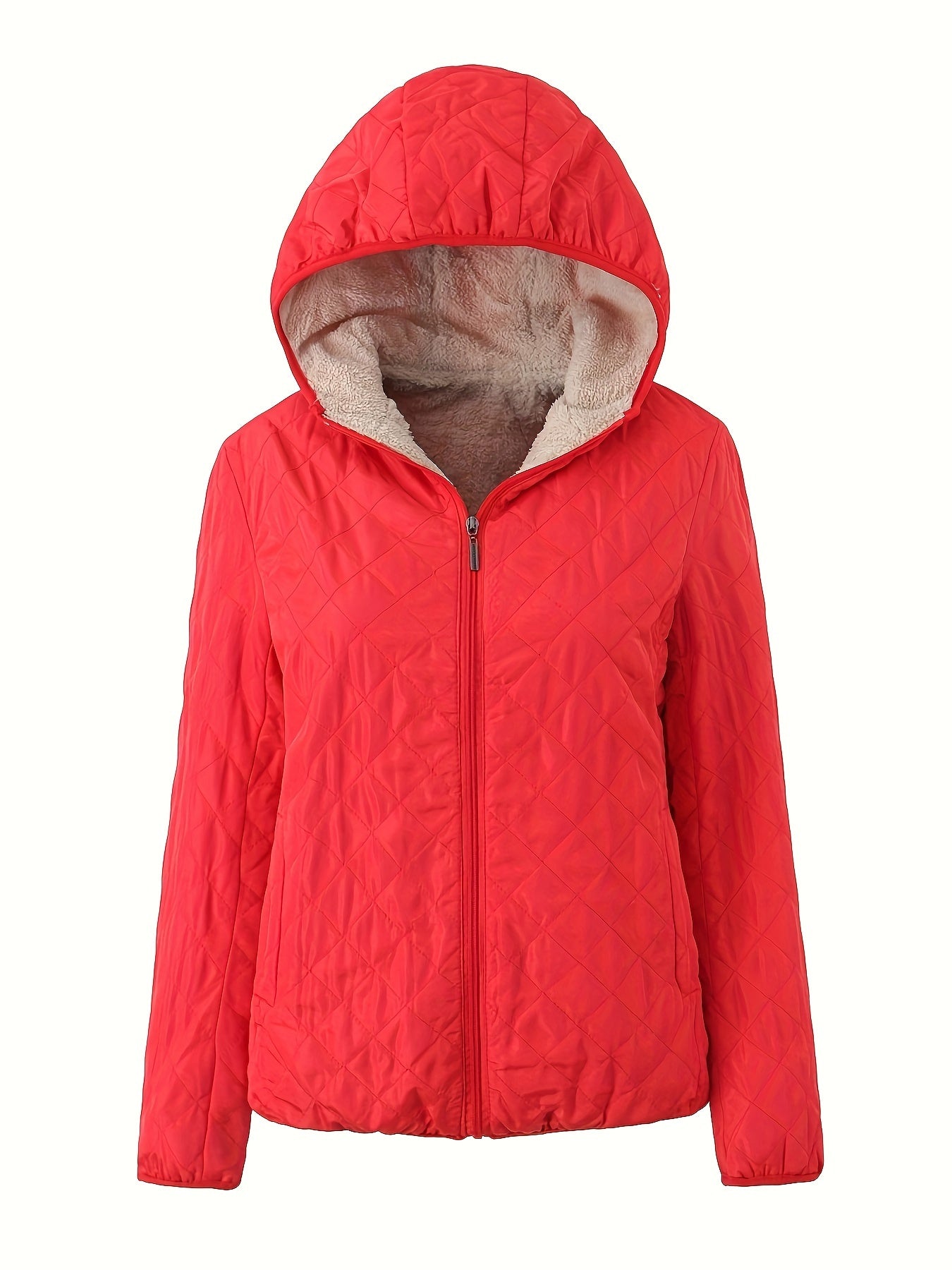 WW | Zip-Up Hooded Puffer Jacket
