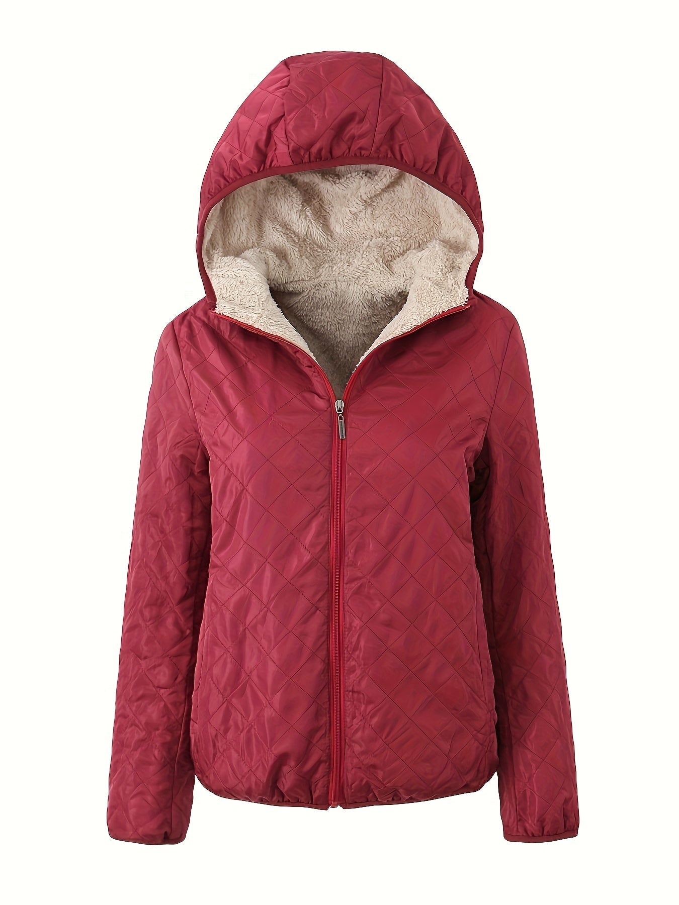 WW | Zip-Up Hooded Puffer Jacket
