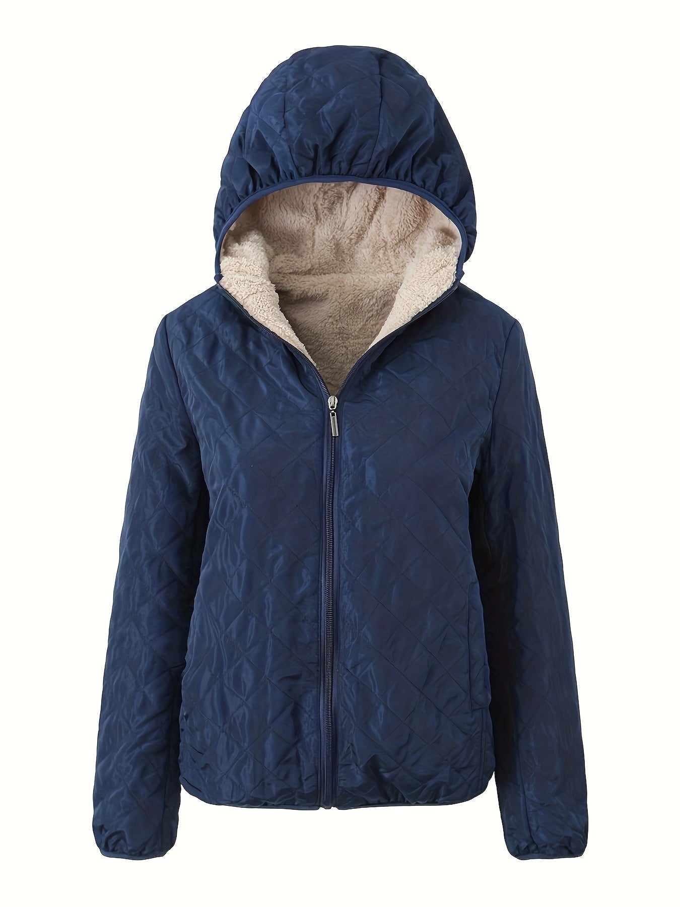 WW | Zip-Up Hooded Puffer Jacket