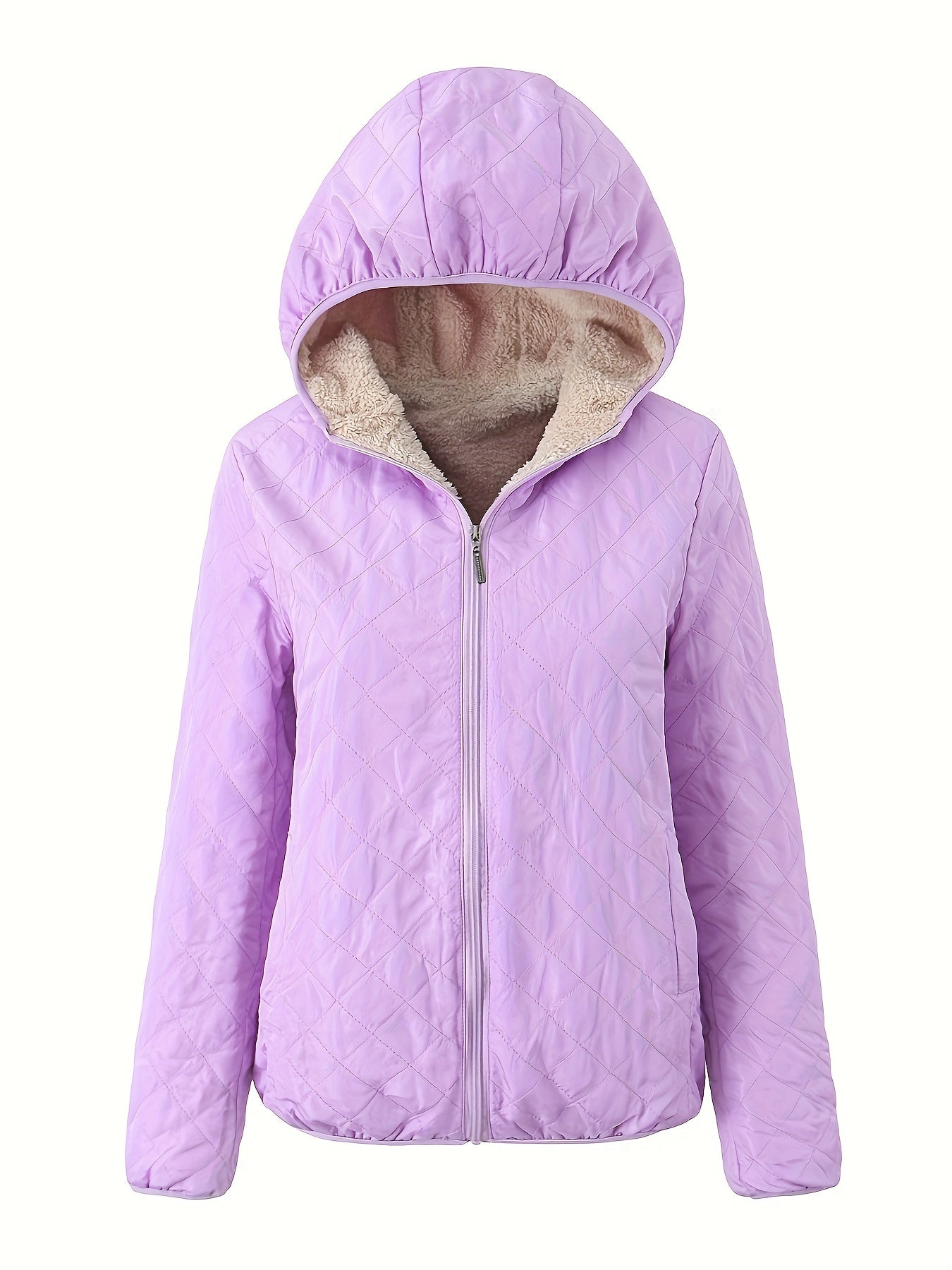 WW | Zip-Up Hooded Puffer Jacket