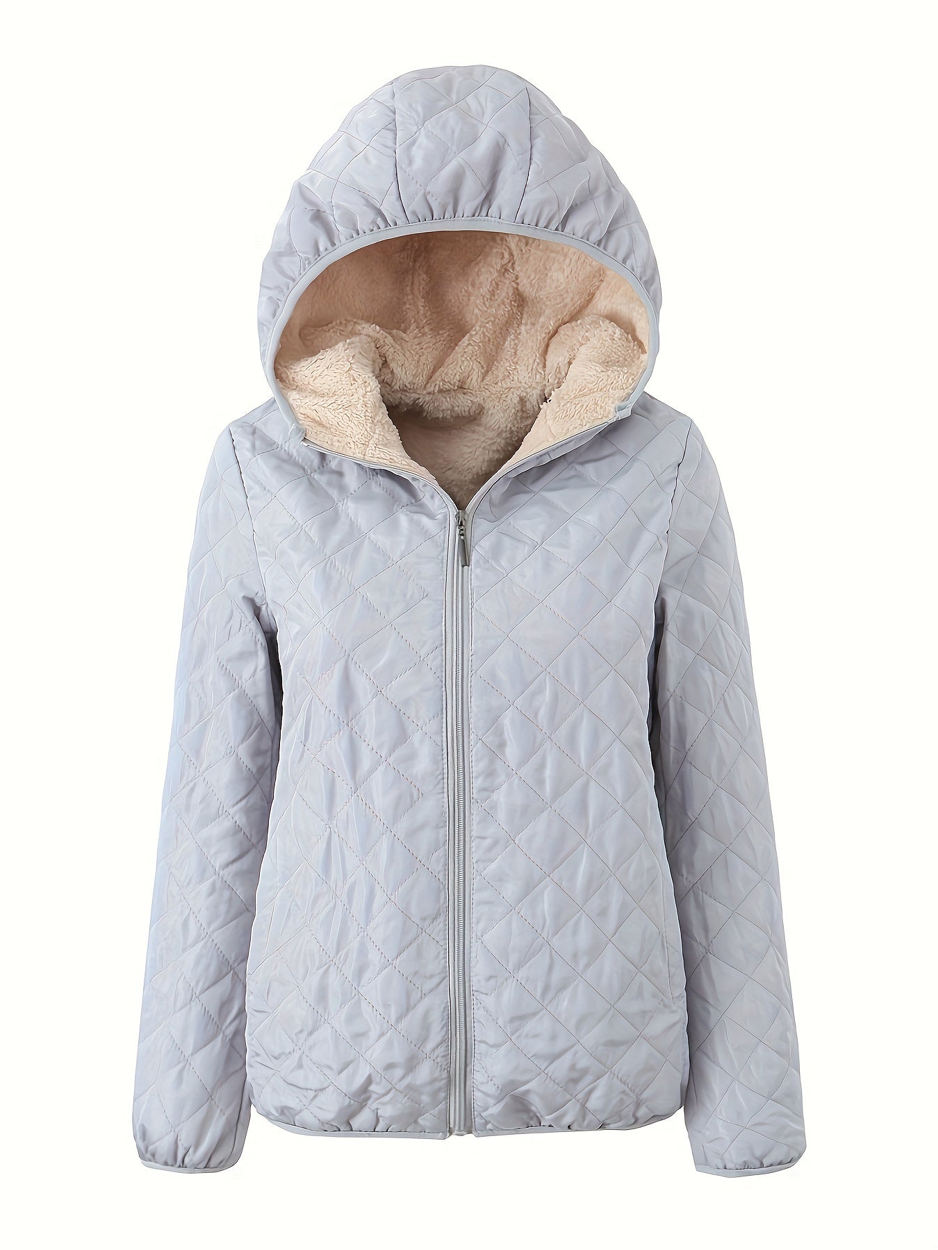 WW | Zip-Up Hooded Puffer Jacket