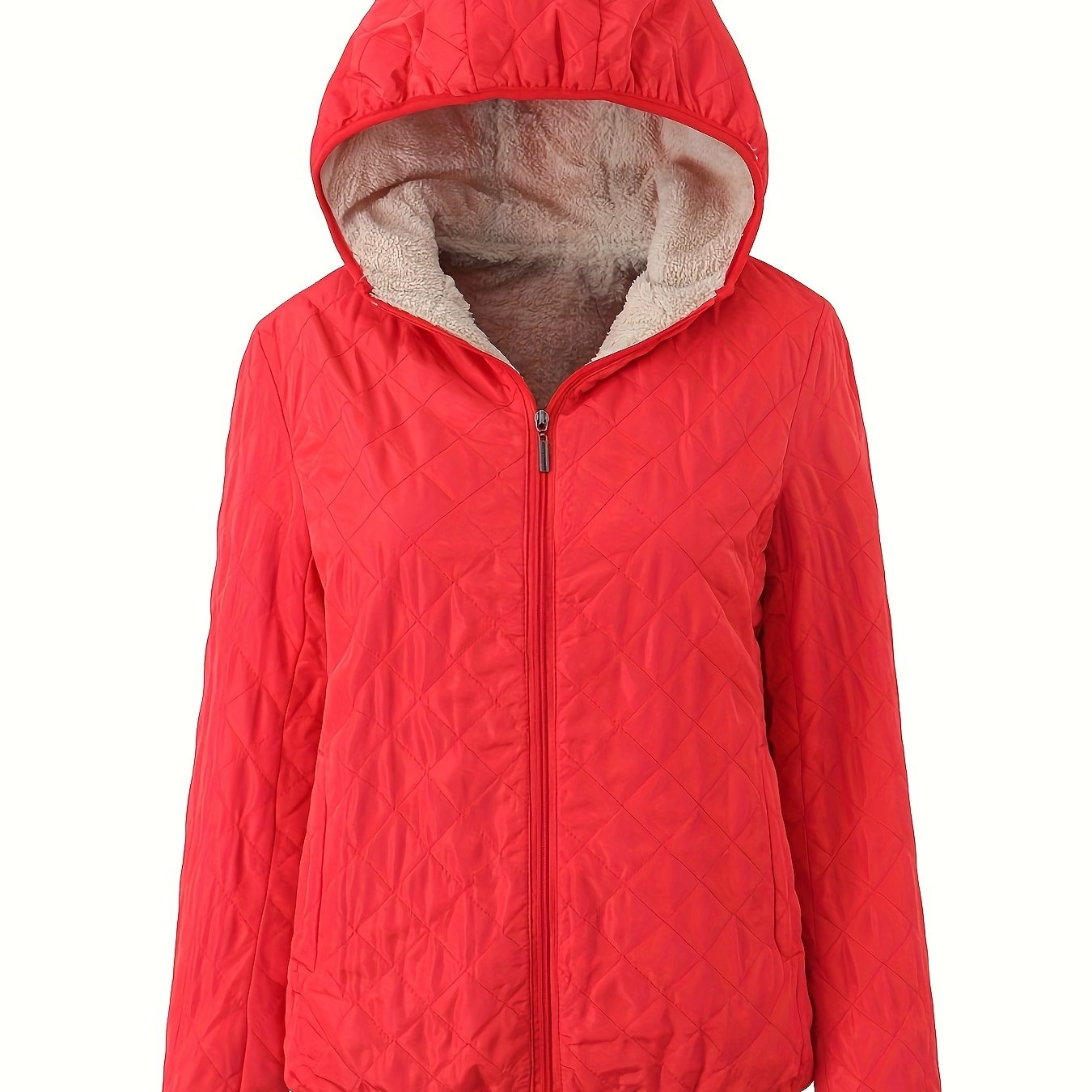 WW | Zip-Up Hooded Puffer Jacket
