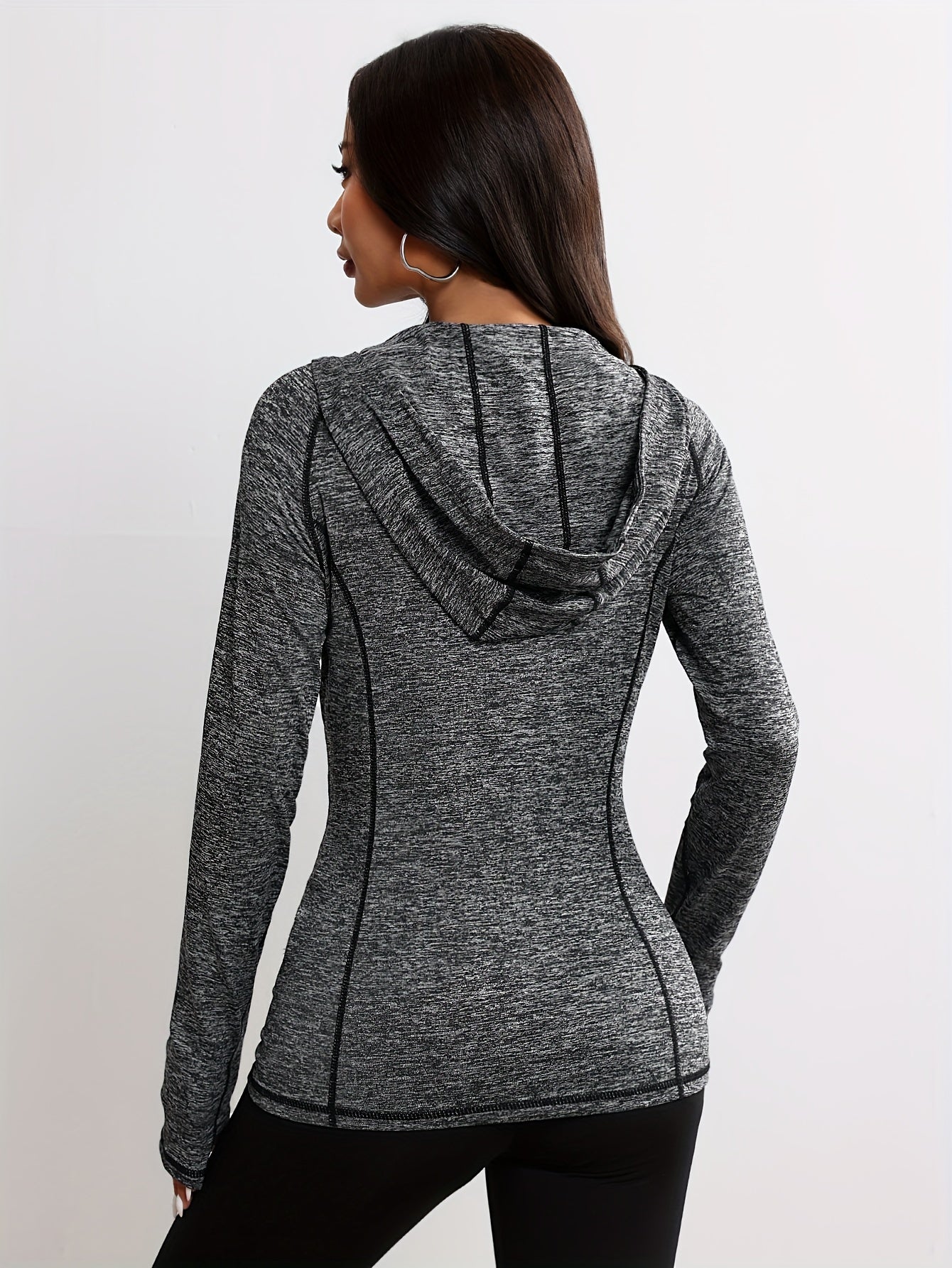 WW | Hooded Sports Jacket with Stripe Detail