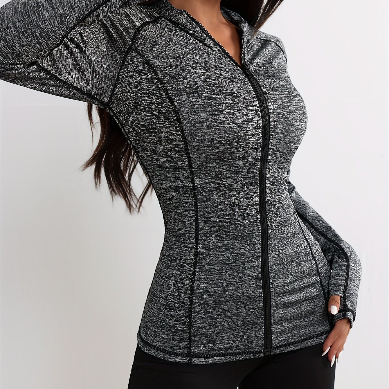 WW | Hooded Sports Jacket with Stripe Detail