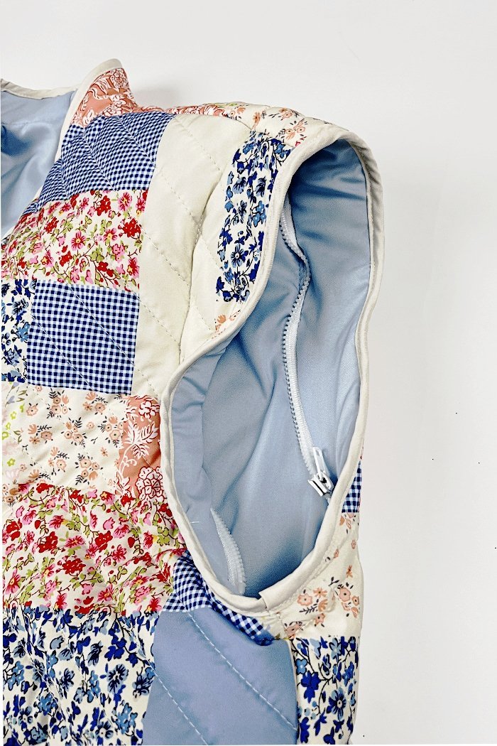 WW | Bedruckte Umwandelbare Steppjacke