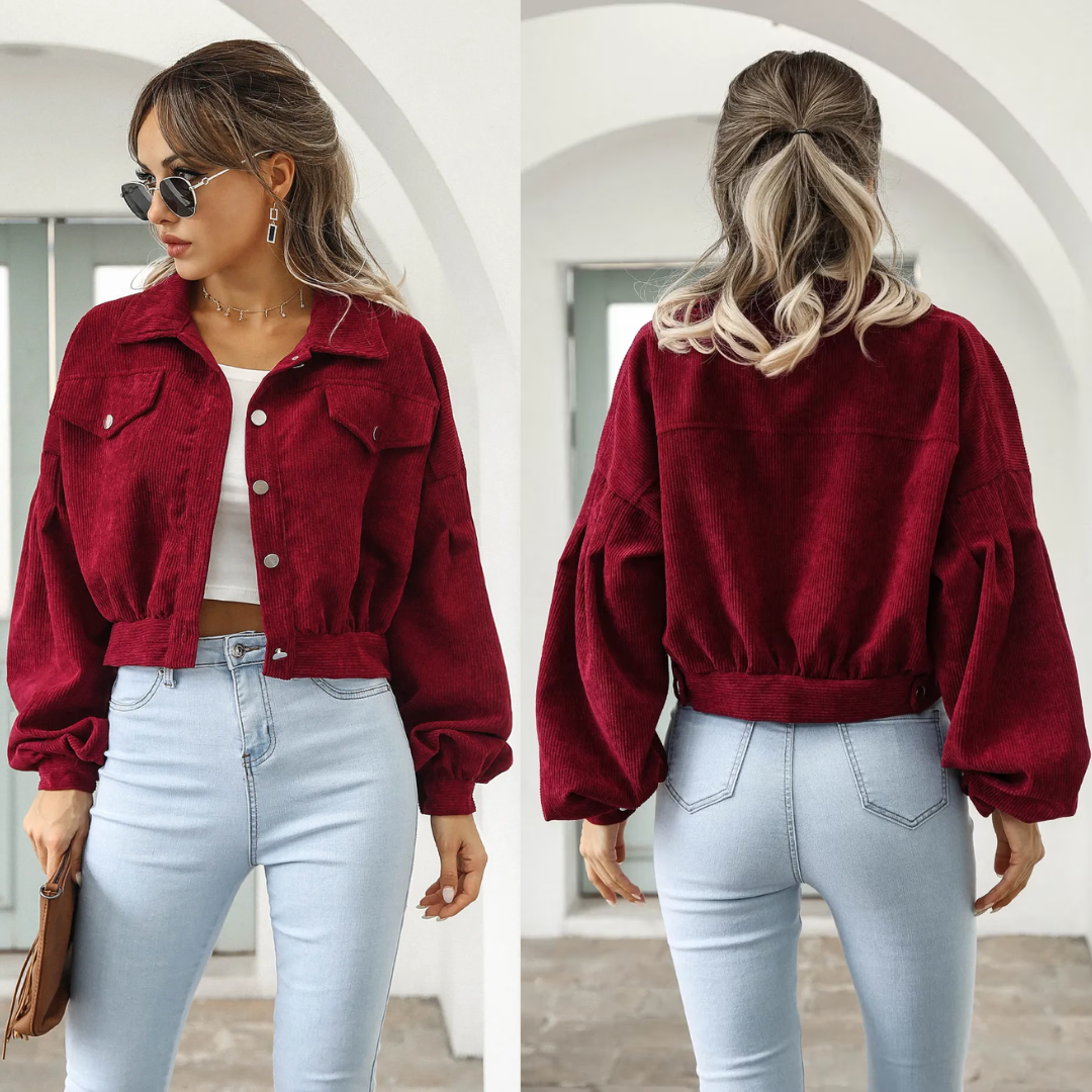 WW | Cropped Bomber Jacket Cool & Stylish