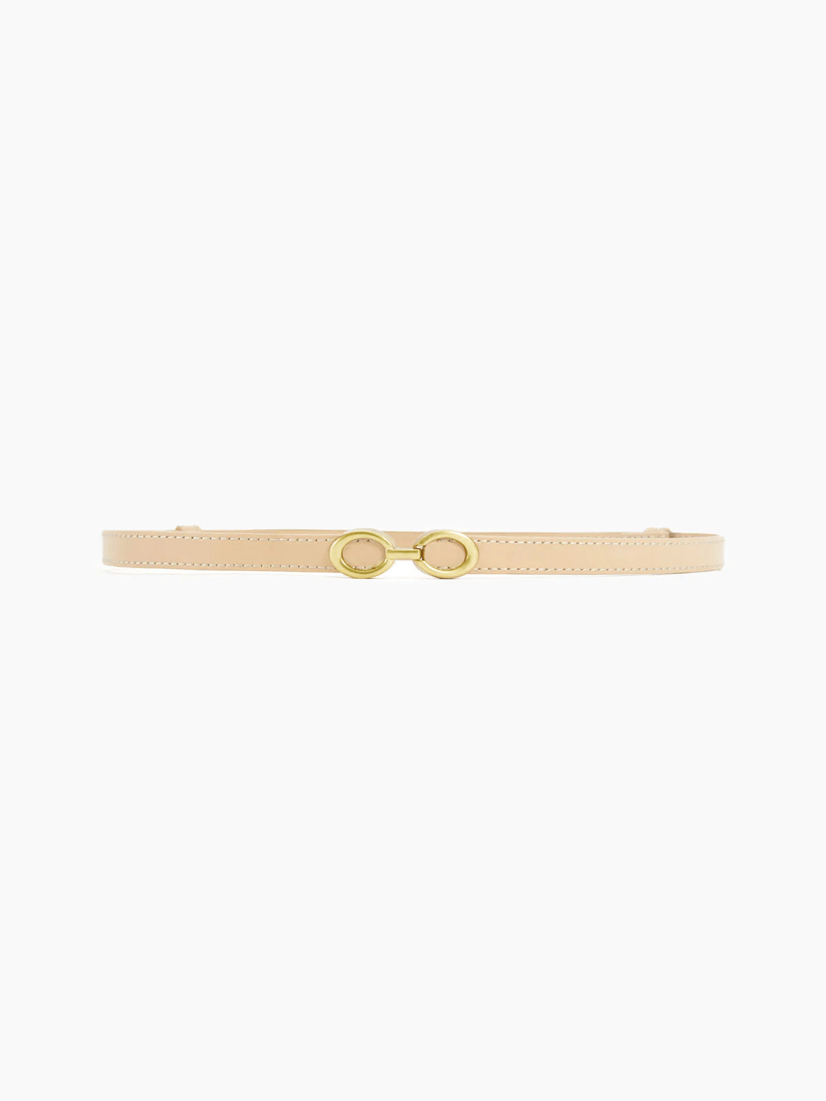 WW | Elegante Damen Gürtel Schmaler Leder Gürtel Mit Ringverschluss