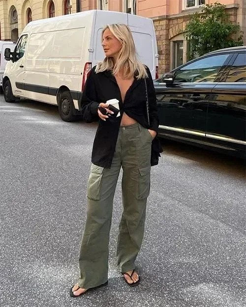 WW | Adjustable Straight Fit Cargo Pants
