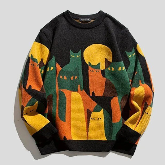 WW |  Unisex-Katzenpullover