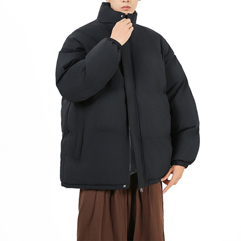 WW | Unisex Oversize Winter Jacket with Stand-Up Collar