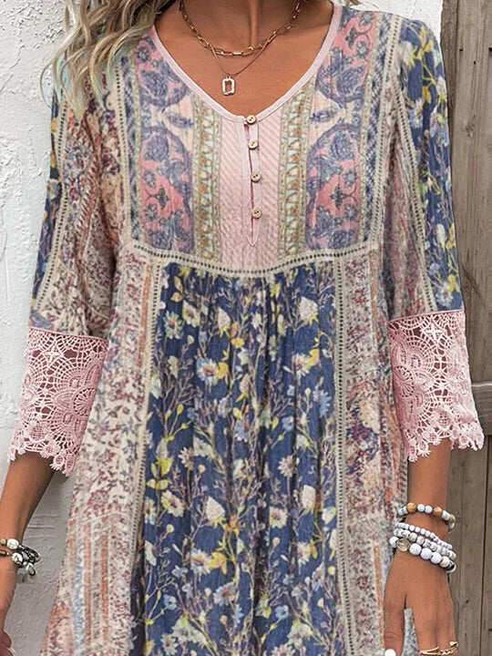 WW | Luftiges Boho Kleid Mit Femininer Note