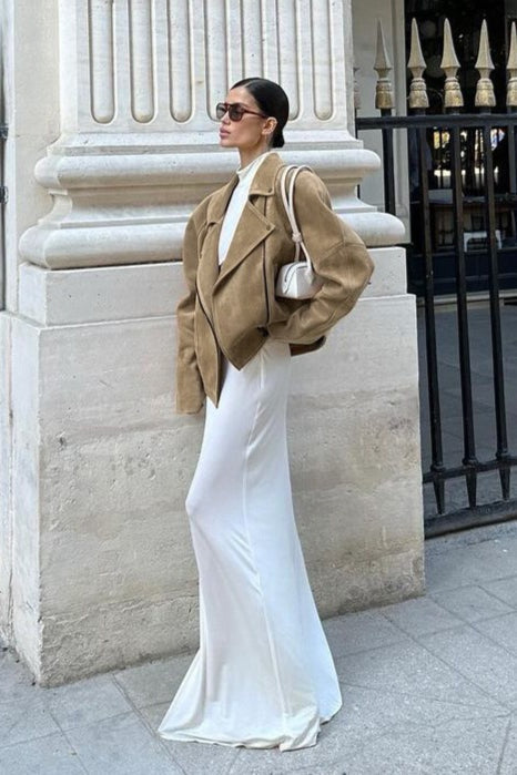 WW | Suede Relaxed Fit Jacket