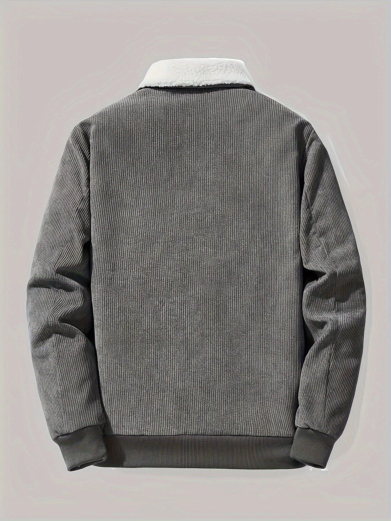WW |  Mit Etikett Patch Fleece Gefütterte Winterjacke Für Herren - Ideal für Winter