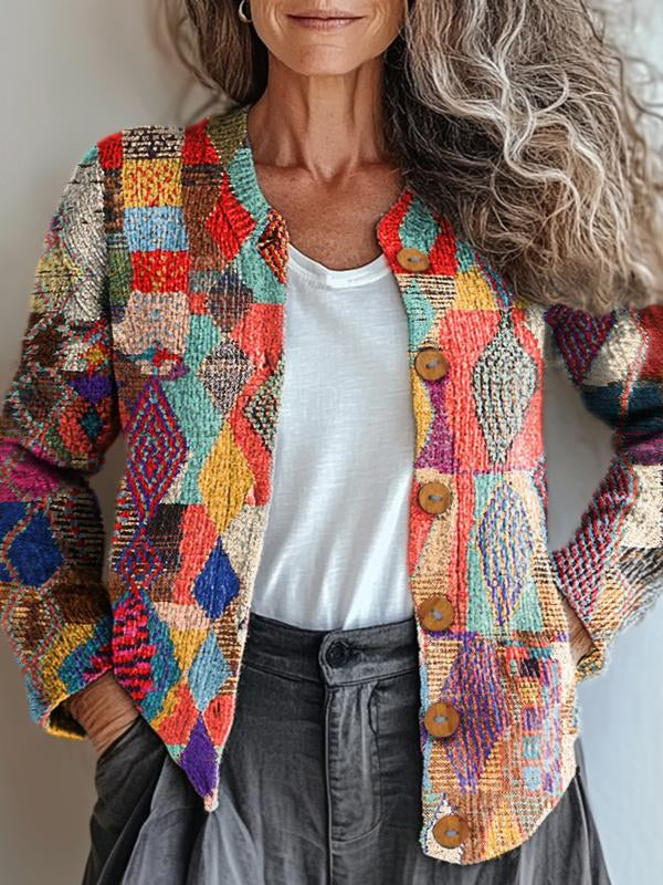WW | Multicolor Patchwork Jacket