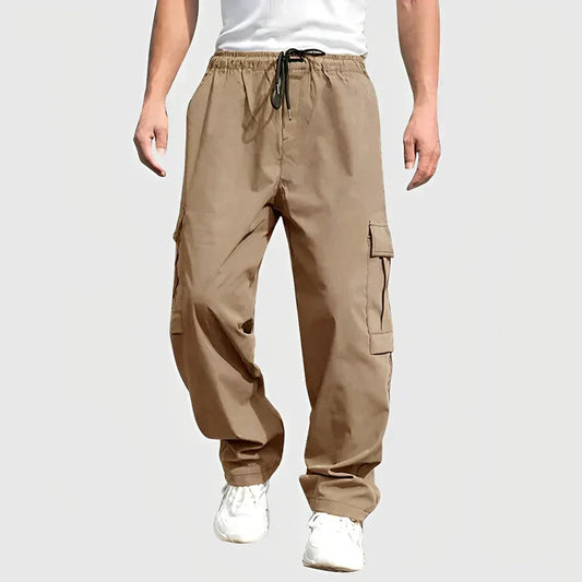 WW | lockere cargohose mit kordelzug