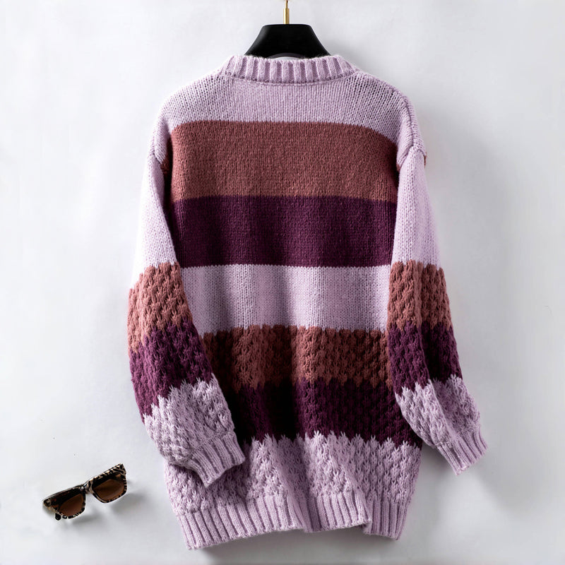 WW | Elegante Strickjacke Für Damen Mit Feinem Muster