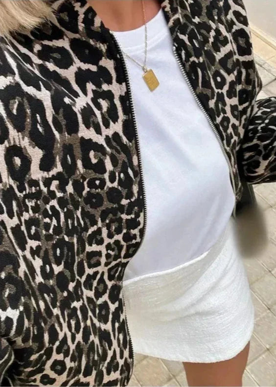 WW | Leoparden Bomberjacke