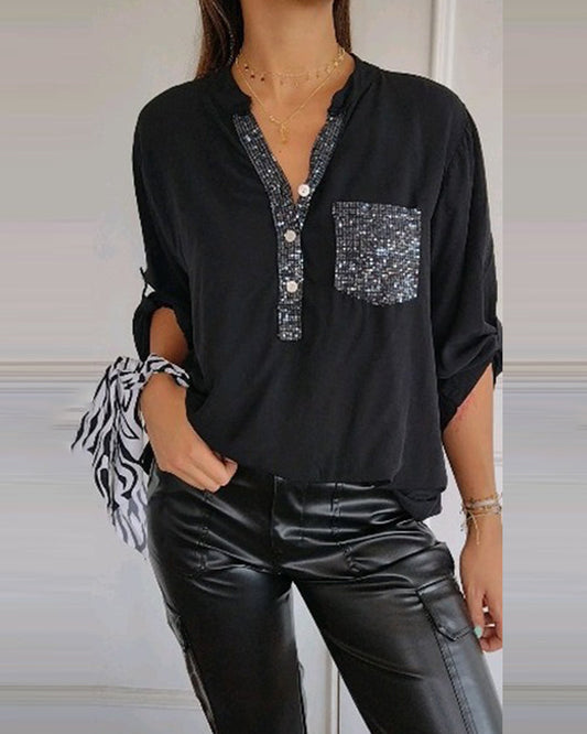 WW | Sequin Blouse