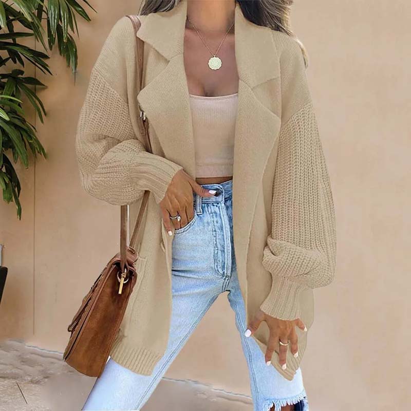 WW | Freizeitstrickjacke mit Lässigem Schnitt