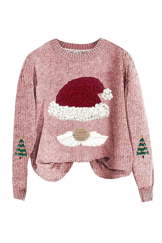 WW | Lockere Passform Weihnachtsstrickpullover
