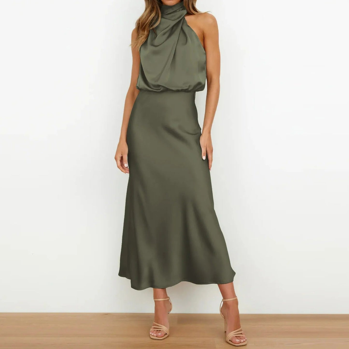 WW | Satin Partykleid
