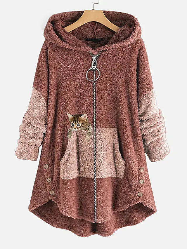 WW | Stylisches Kapuzenpullover mit Fantastischem Tragekomfort