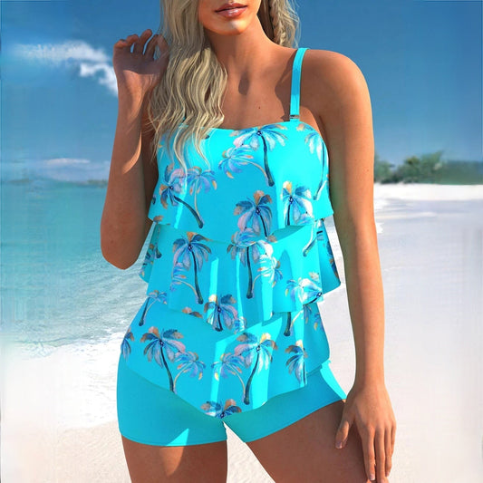 WW | Stylish Blue Tankini