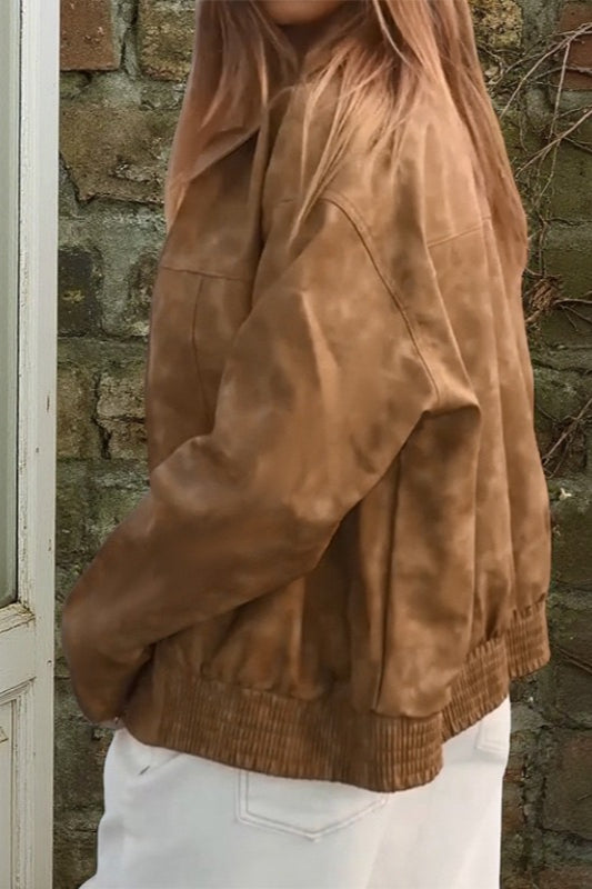 WW | Druck Stehkragenjacke