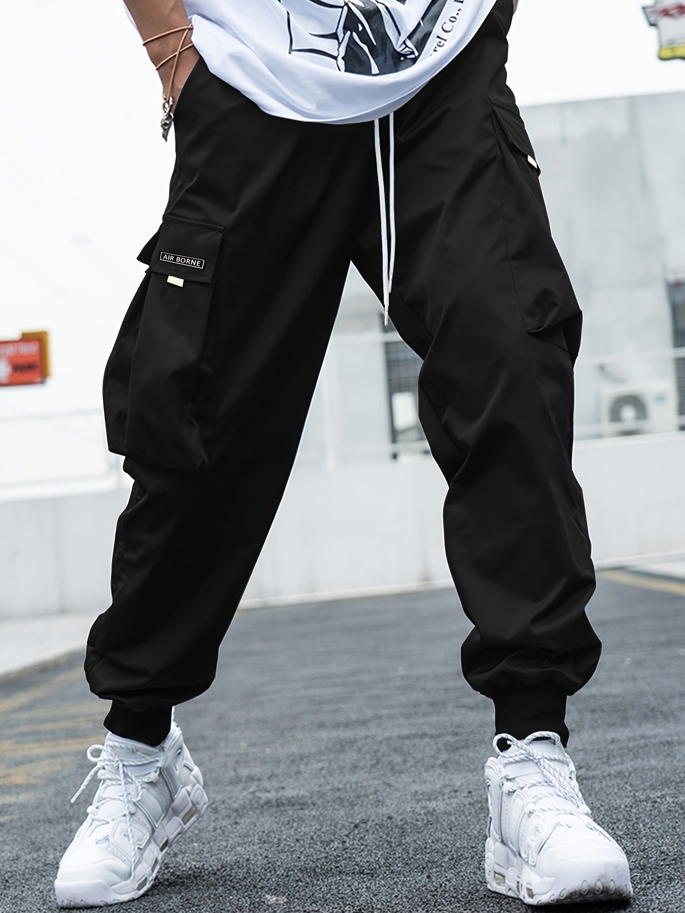 WW | Men's Drawstring Cargo Pants