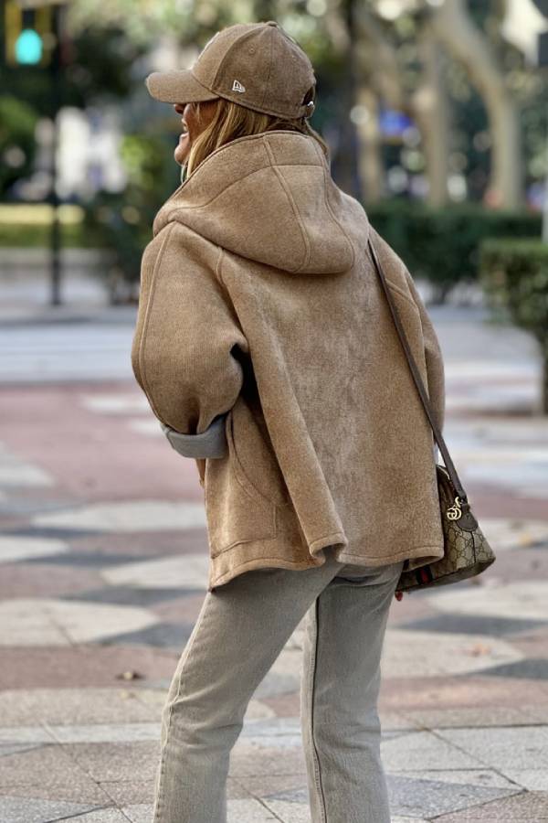 WW | Neopren Braun Gummi Jacke