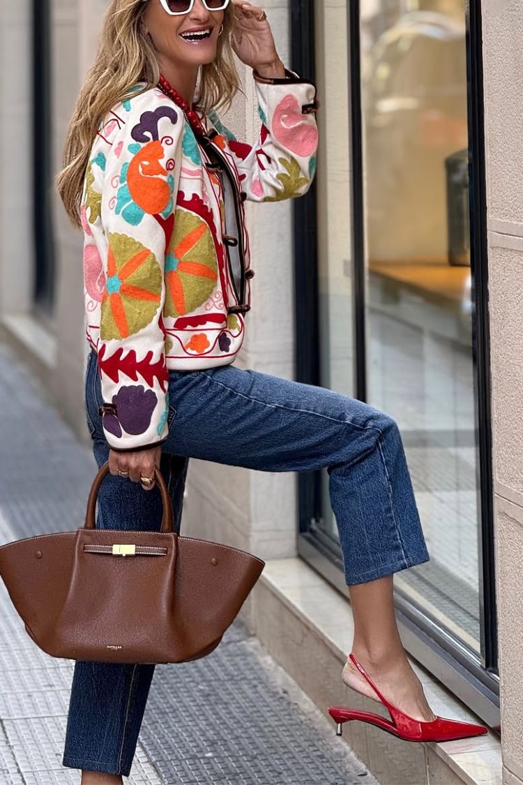 WW | bestickte Jacke