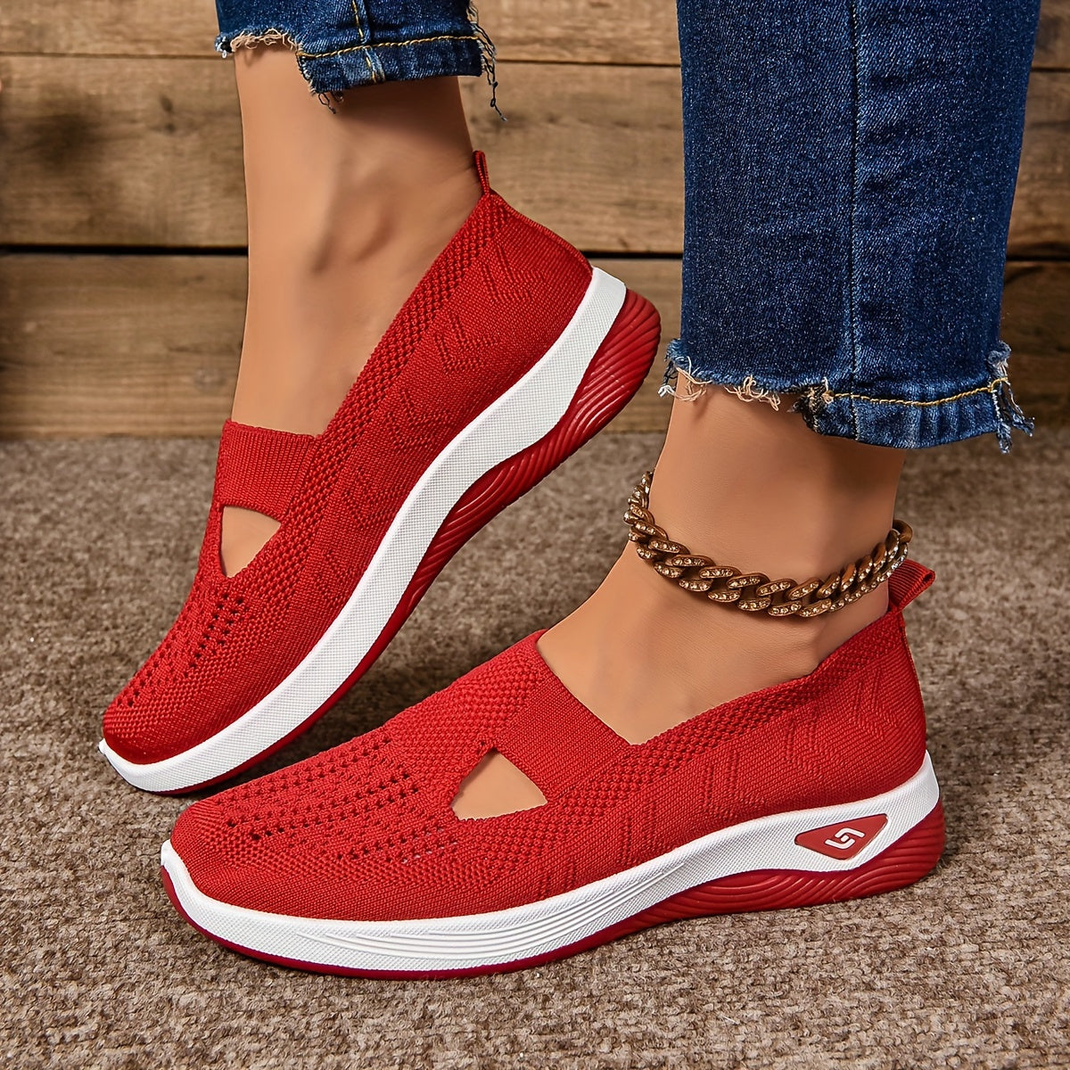 WW | Breathable Orthopedic Slip-on Sneakers For Women