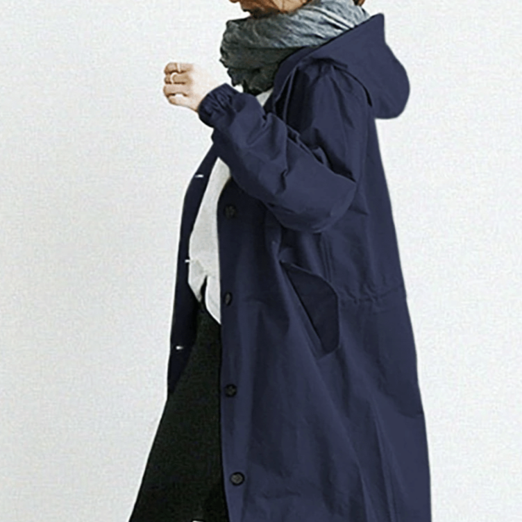 WW | Hooded Rain Jacket - Waterproof - Oversized Windbreaker