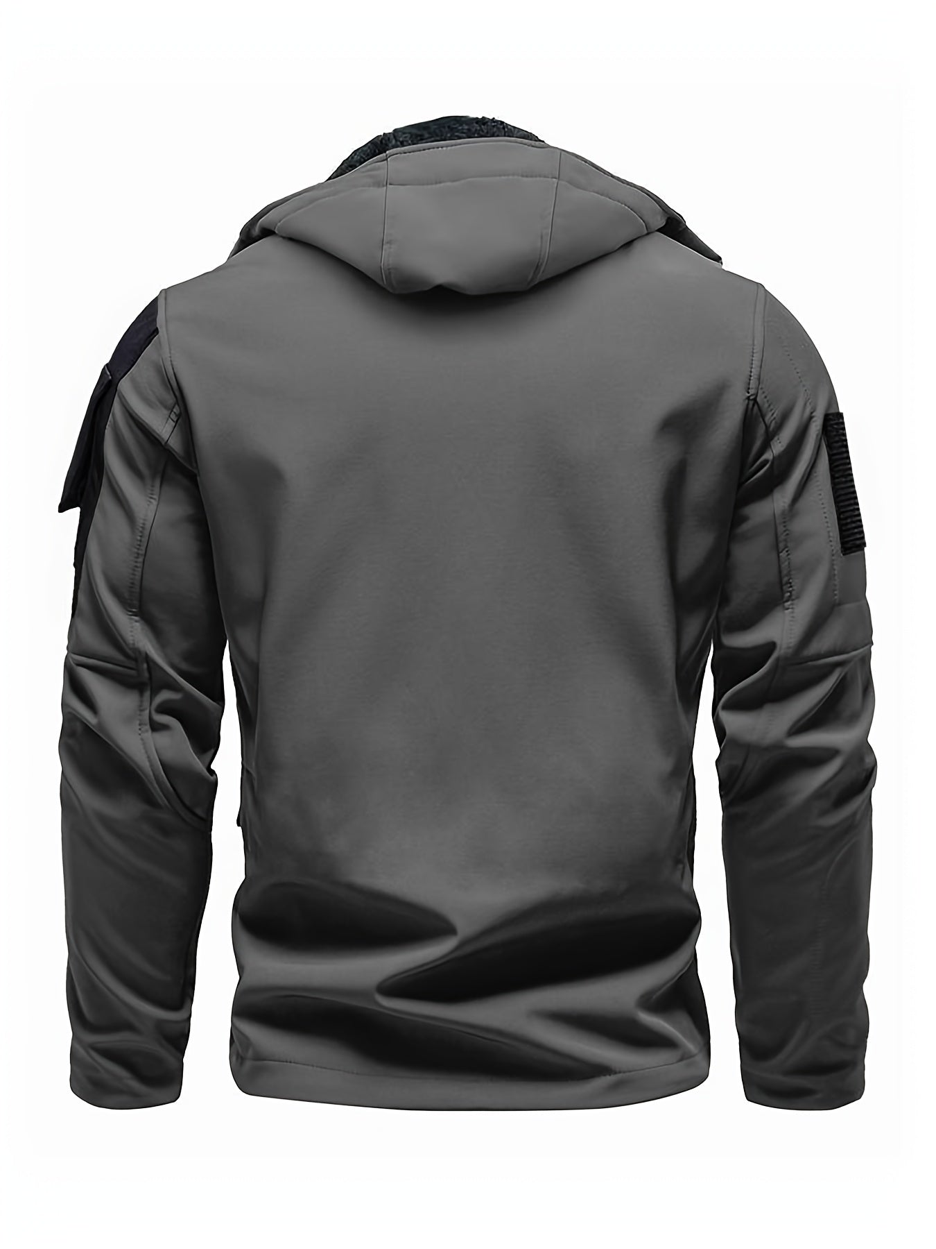 WW | Hooded Outdoor Jacket Waterproof Windproof Insulated for Men - Perfect for Outdoor Activities