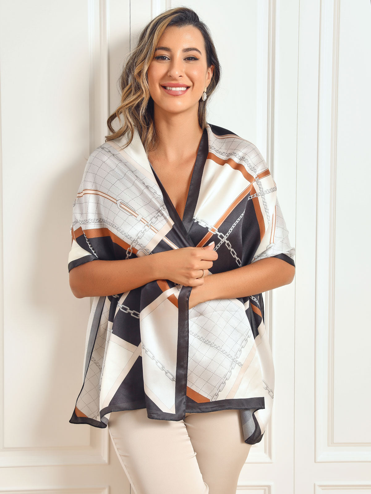 WW | Luxurious Women's Mulberry Silk Scarf