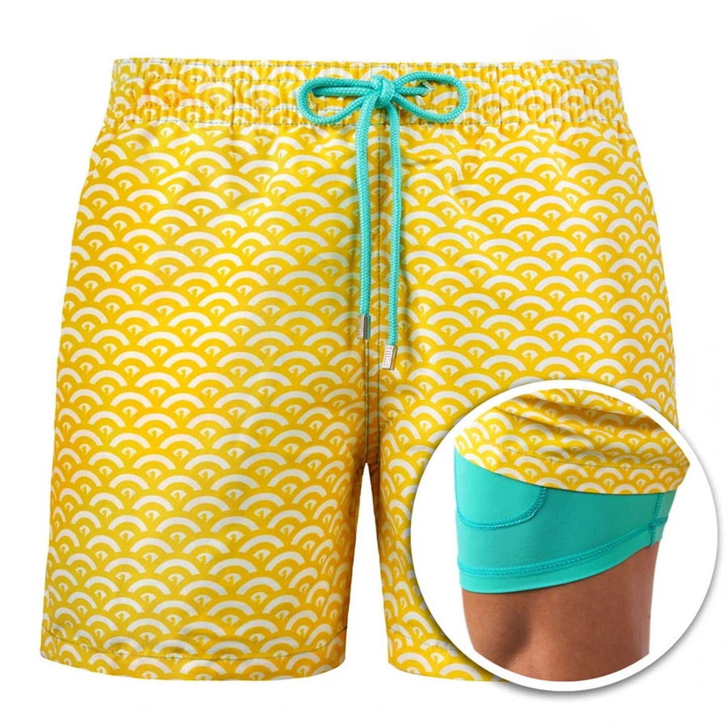 WW | Doppellagige Strandshorts Für Herren