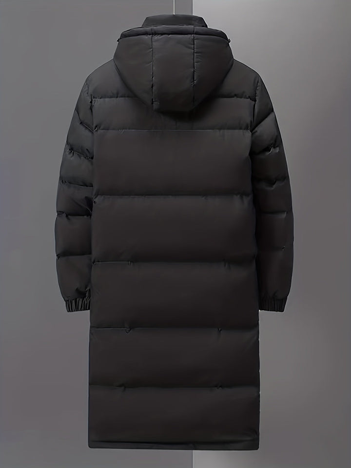 WW | Langer Damen-Wintermantel aus gestepptem Material, bequem und elegant