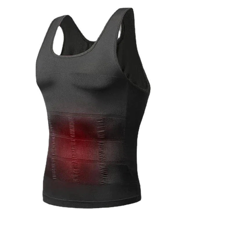 WW | Schlanke Passform Kompression Body Shaper mit Bauchkontrolle und Unsichtbarem Unterhemd Design