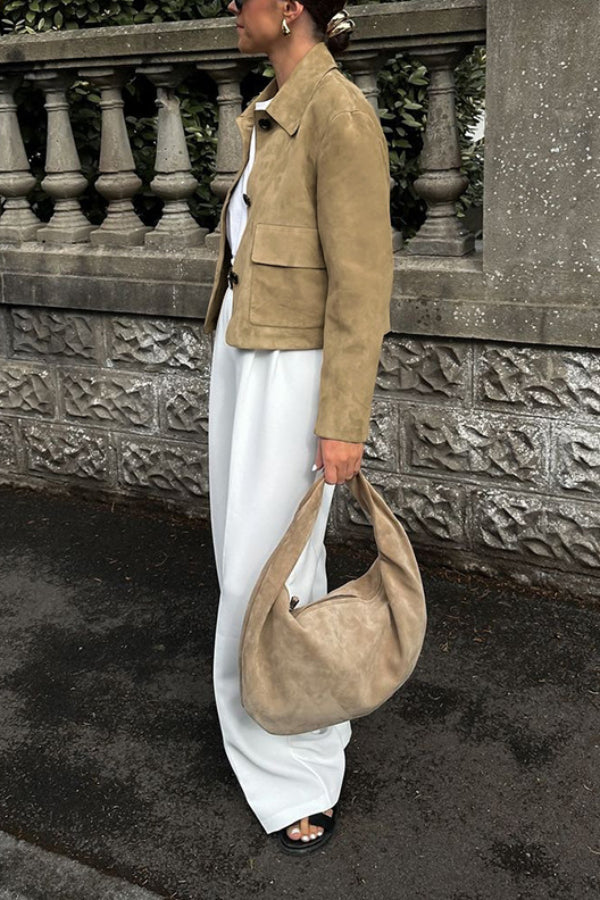 WW | Wildleder Fashionjacke