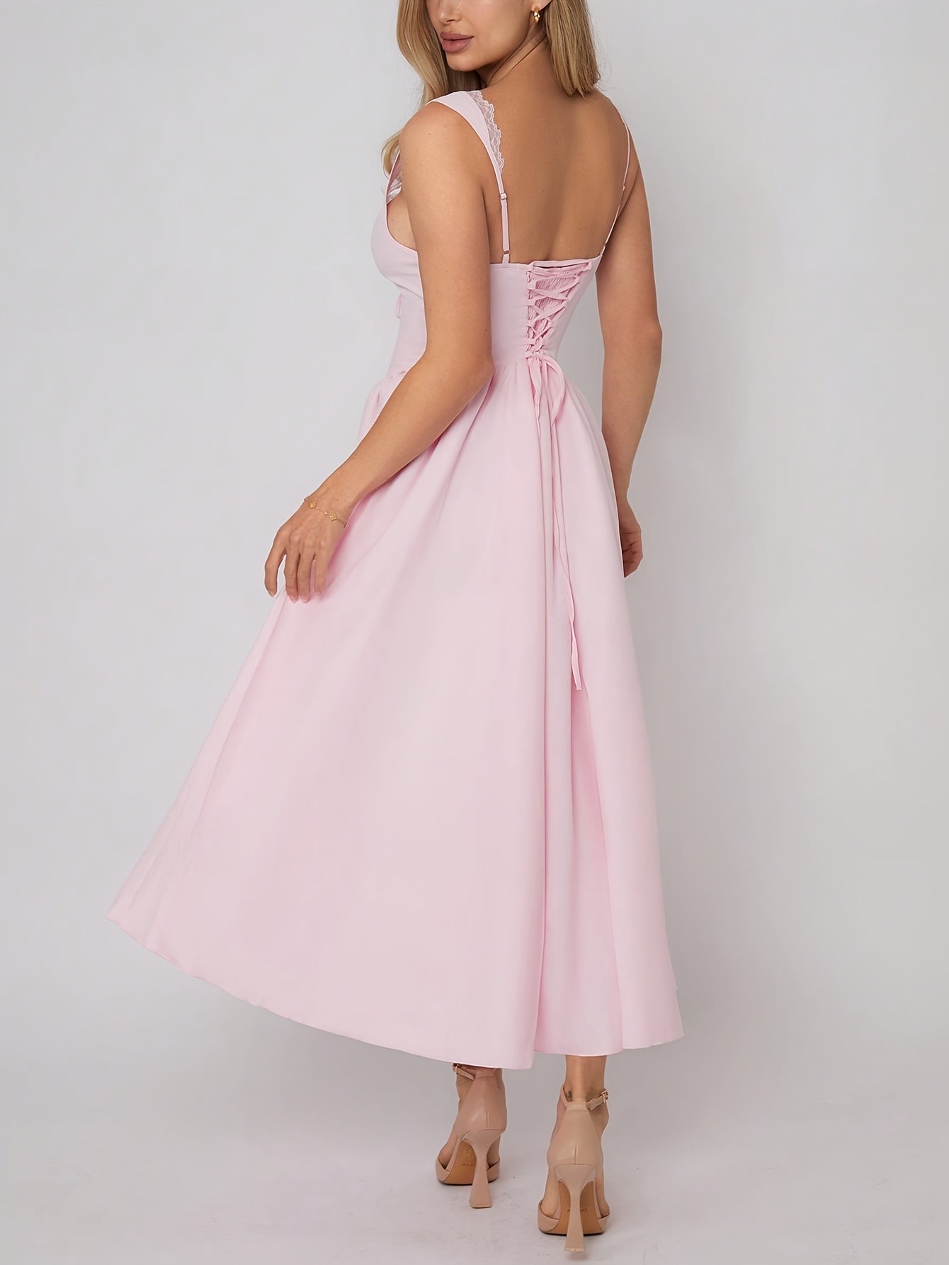 Celeste | Strapless Flared Dress