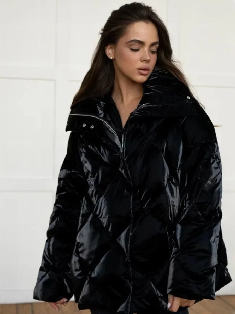 WW | Oversized puffer with zipper