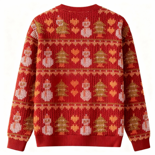WW | Softester Unisex Verspielter Weihnachtsmann Weihnachtspulli - Hässlicher Feiertags-Pullover