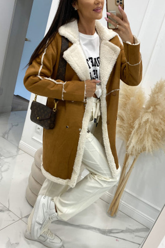 WW | Lammwolle Patchwork Freizeitjacke