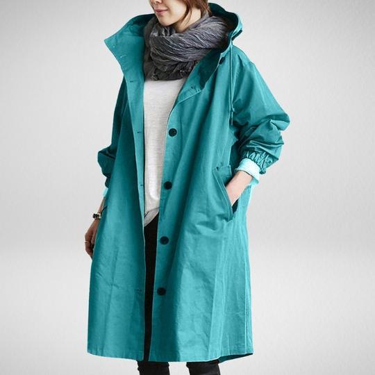 WW | Damen Trenchcoat, Wind- und wasserdicht