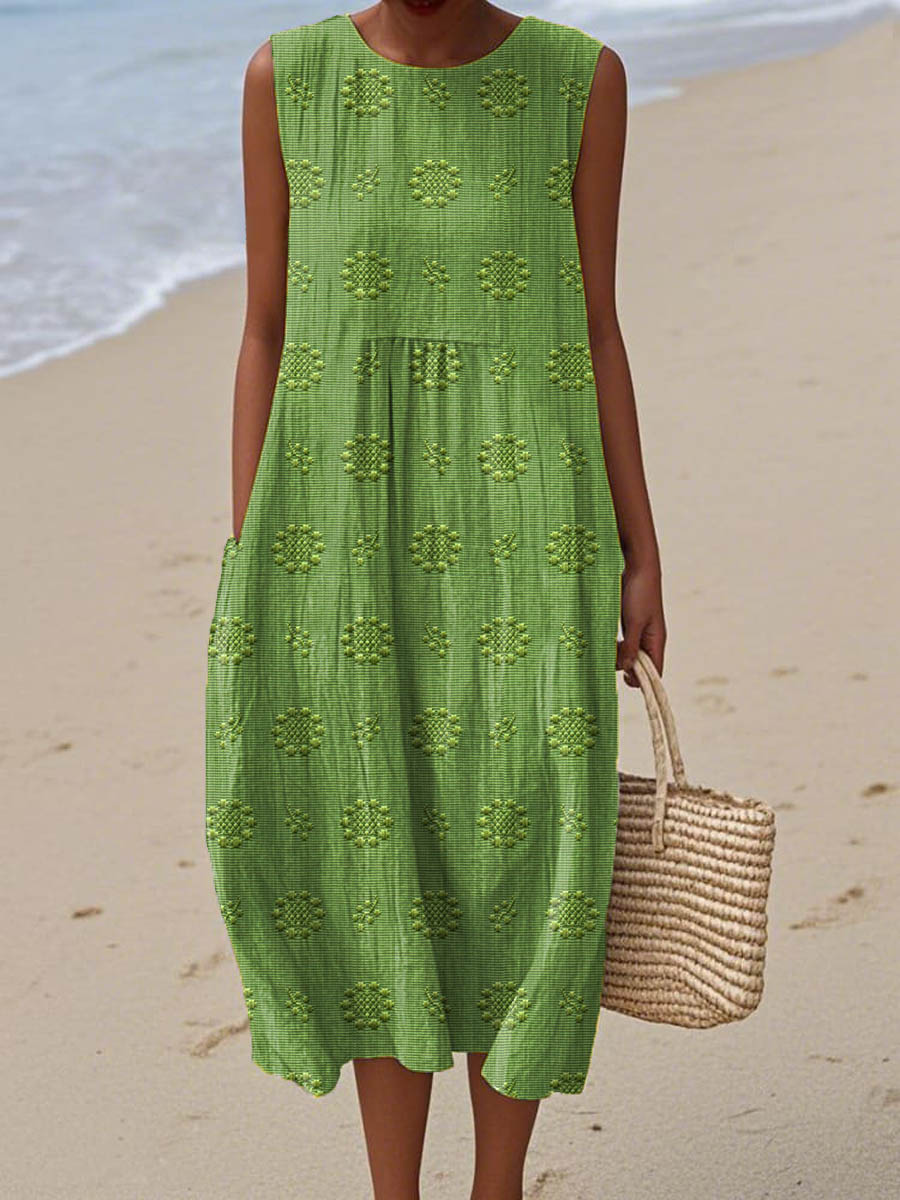 VanDeZaar® | Sleeveless Dress with Pockets