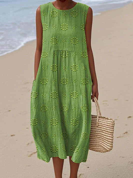 VanDeZaar® | Sleeveless Dress with Pockets