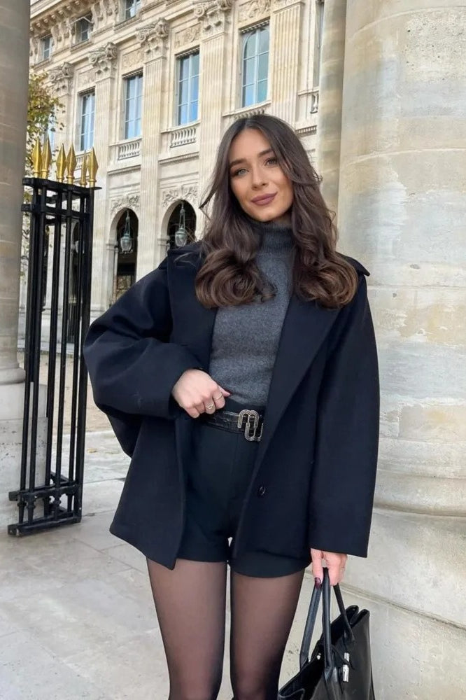 WW | Passform Kurze Wollmischjacke