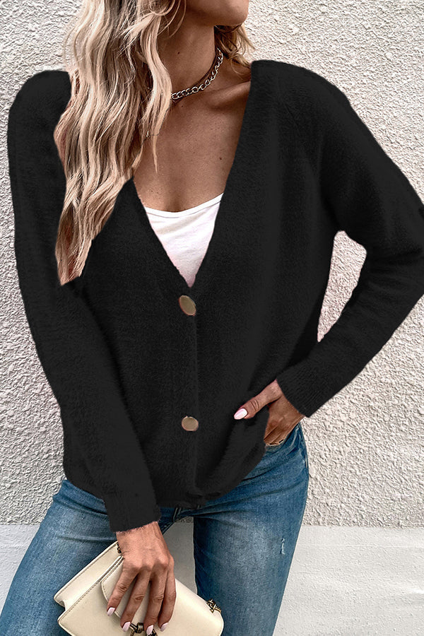 WW | Gebreid Cardigan Sweater Jacke