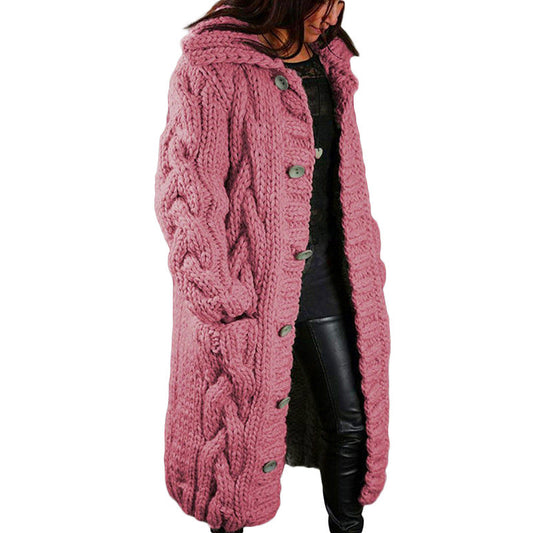 WW | Lässiger warmer gewebter cardigan für frauen